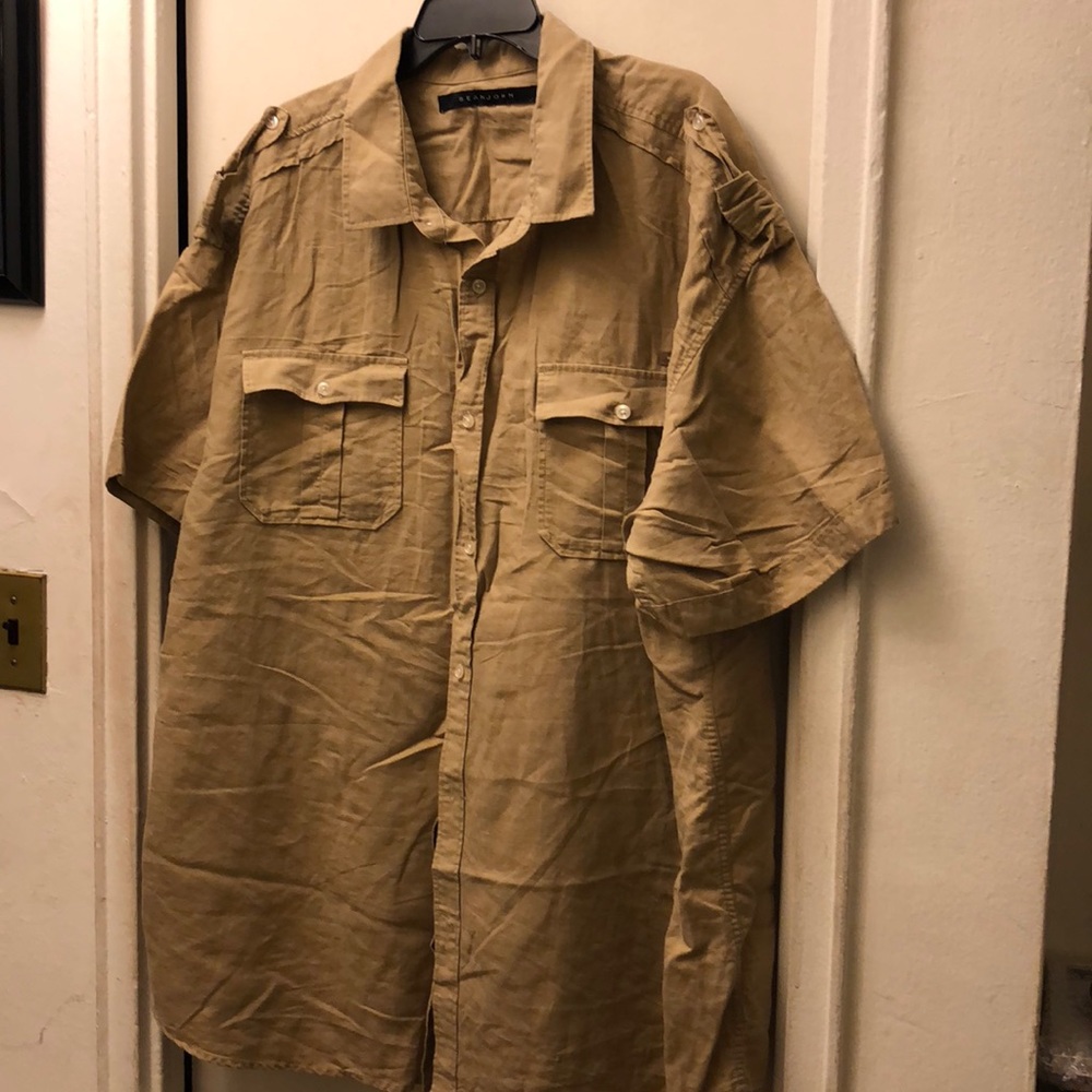 Sean JOHN 4XB Linen/Cotton Shirt. Great for Summer